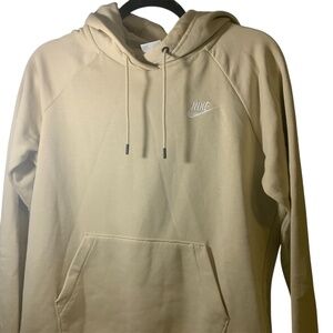 Nike cream hoodie, size Medium